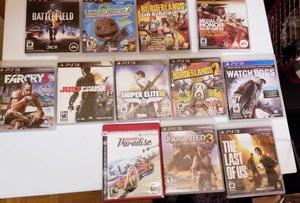 Various PS3 games