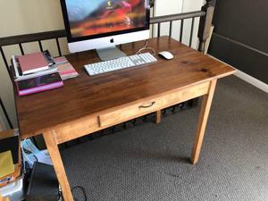 Vintage wood desk