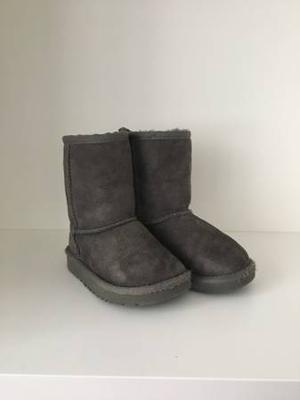 Authentic Grey Ugg Toddler Boots