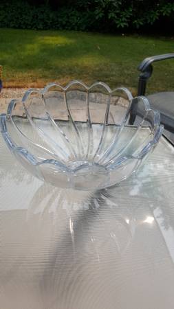 Large Crystal Bowl (Never used)