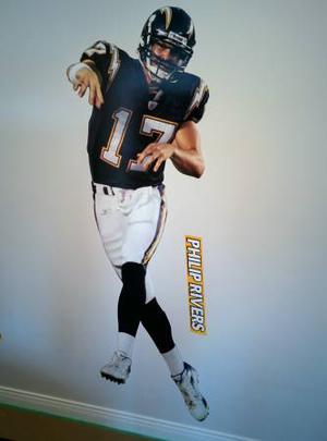Philip Rivers Life Size Wall Decal