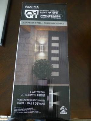 Omega Up/Down Outdoor Wall Lights