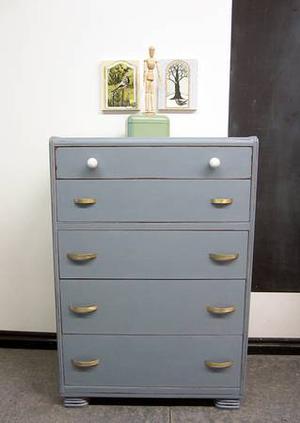 Restyled vintage dresser