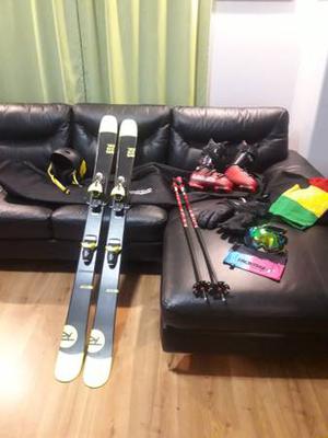 Ski equipment/used a few times