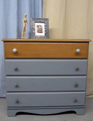 Vintage dresser restyled for a shabby chic look