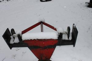 tractor front snow plow