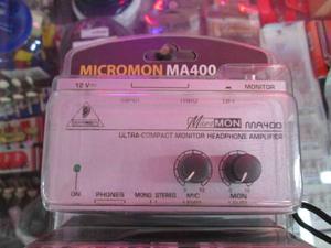 Behringer Micromon MA400 Headphone Amp - NEW