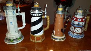 Lighthouse Collectable Beer Steins