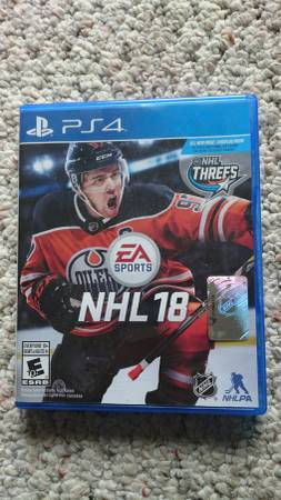 NHL 18 EA SPORTS PS4 PLAYSTATION 4