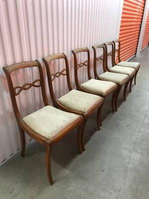 Set of 6 French Antique Chairs $150 (obo)