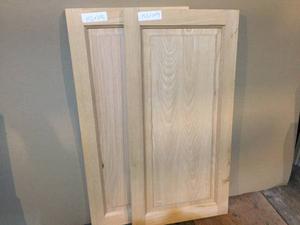 2 new Raised Panel Oak Cabinet Doors