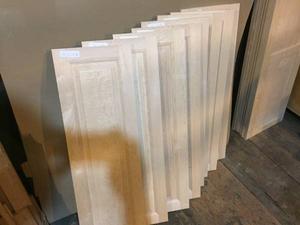 8 Raised Panel Maple Cabinet Doors