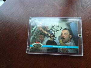 AUTOGRAPHED CARD by BRYAN TROTTIER