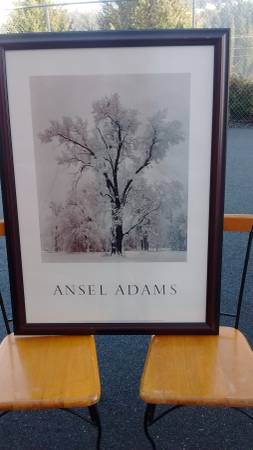 Ansel Addams print purchased in 