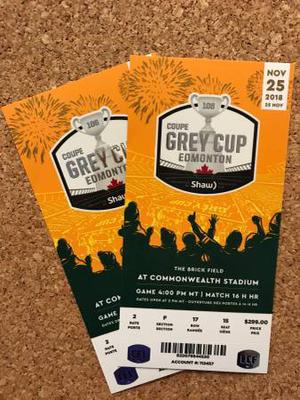 Grey Cup tickets for sale