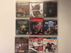 PS3 games(23 used)