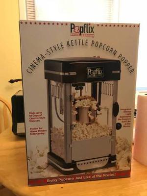 Popflix cinema style popcorn maker