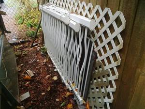 Set of White aluminium Hand rails