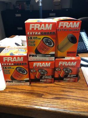 5 New Fram Filters