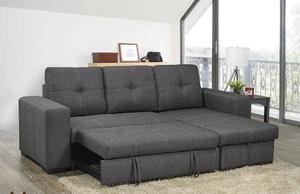 BLACK FRIDAY SALE!! SOFA BED WITH STORAGE CHAISE