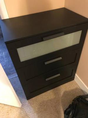 BRIMNES IKEA 3 drawer chest of drawers