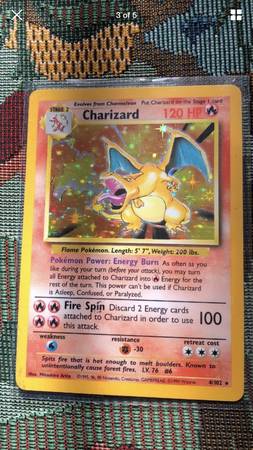 Charizard pokemon card