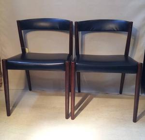 Danish mid century rosewood chairs