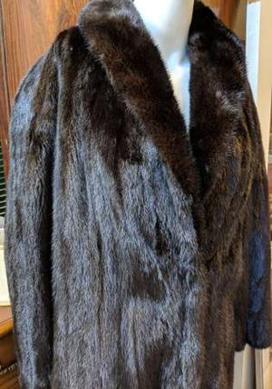 Fantastic full length mink coat