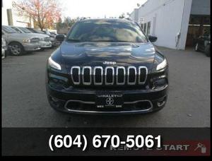  Jeep Cherokee LIMITED - Leather Seats - Bluetooth