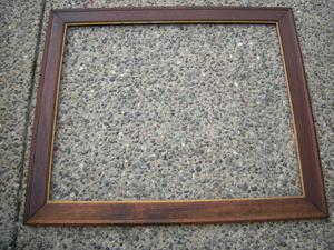 Large Oak CANADIAN PACIFIC Picture Frame