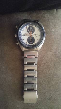 Mens Silver Seiko Watch for sale! Great deal!