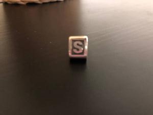 Pandora letter "S" charm