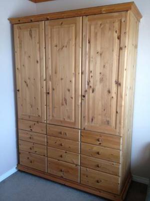 Solid Pine Cabinets/Dressers/Wardrobe