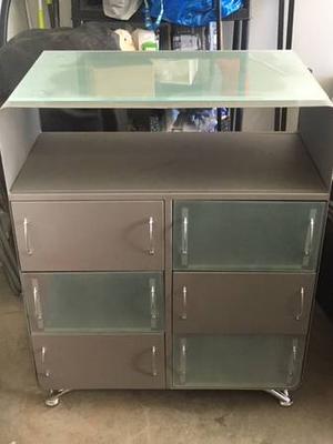 Vintage Industrial Dresser