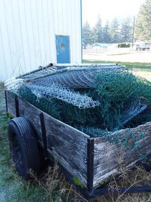4" Green Chain Link Fencing