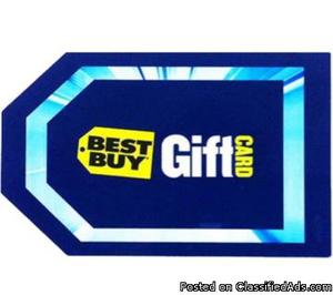 BEST BUY GIFT CARDS FOR SALE