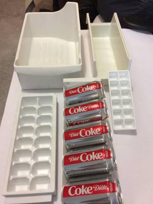 Bin / Can Organizer and Ice Cube Trays