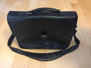 Bugatti leather briefcase