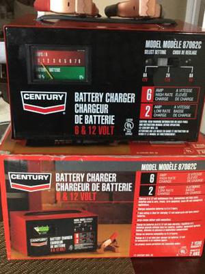 Century 12 & 6 Volt Battery Charger