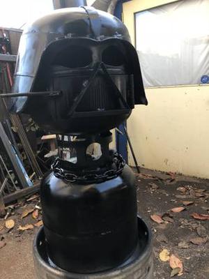 Darth Vader fire pit