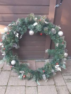 Huge Christmas wreath