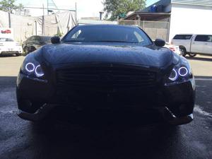 Infiniti g37 coupe headlights oem with angel eyes