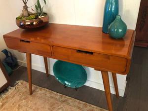 Mid Century Side and console tables