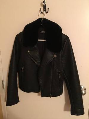 Top Shop Faux Leather Jacket