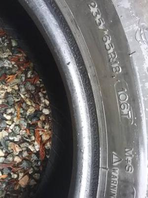 4 Michelin -  R18 MS tires