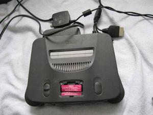 Nintendo 64 system with all cables and controller or best