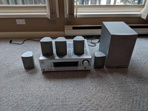jvc 5.1 home theater stereo system