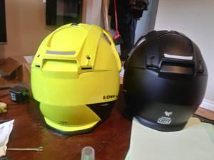 2 large Voss Dot helmets hardly used