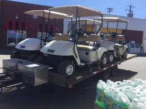 LOOKING FOR USED GAS OR ELECTRIC GOLF CART
