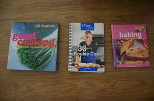 2 new cookbooks for sale